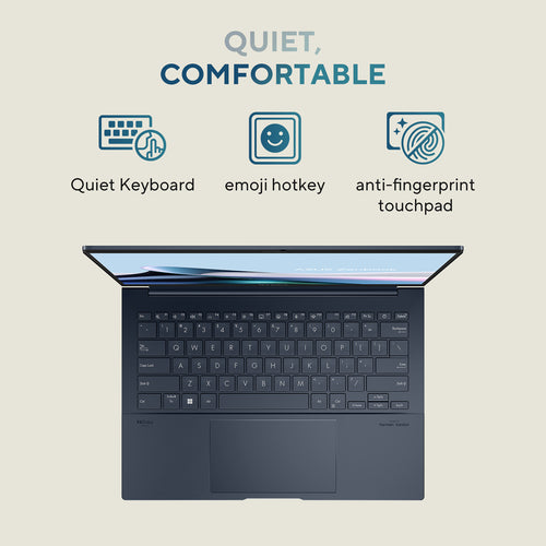 ASUS Zenbook 14 OLED UX3405MA-PZ306W Intel Core Ultra 9 185H Laptop 35.6 cm (14 ASUS Zenbook 14 OLED UX3405MA-PZ306W Intel Core Ultra 9 185H Laptop 35.6 cm (14